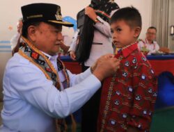 Pembagian Seragam Gratis PM Jilid 2 di Lampung Barat Terus Berlanjut