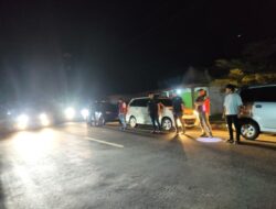 Antisipasi C3 Satreskrim Polres Way Kanan Ajak Pengguna Jalan Gunakan Layanan 110