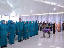 Bupati Lantik Ibu Ciunah Sebagai Plt.TP PKK Periode 2025-2030