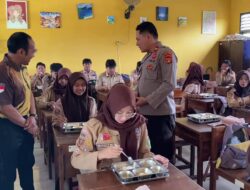 Progam MBG Polres Way Kanan: Siswa Ungkapan Terima Kasih Kepada Polri dan Senang Bisa Hemat Uang Jajan