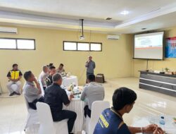 Rakor Perbaikan Jembatan Way Giham, Polres Way Kanan Ajak Instansi Terkait Bersinergi Mendukung Keselamatan Dan Kelancaran Transportasi