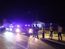 Antisipasi Kejahatan dan Jaga Arus Lalu Lintas, TNI – Polri dan Instansi Terkait Gelar Patroli KRYD di Jalinsum Way Kanan