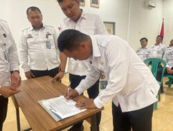 Wujudkan Pemasyarakatan Bersih dan Berintegritas, Lapas Way Kanan Tandatangani Komitmen Bersama Seluruh Jajaran Pemasyarakatan