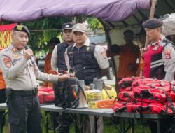 Antisipasi Bencana, Polres Lampung Tengah Dirikan Posko Tanggap Darurat dan Siagakan Ratusan Personel