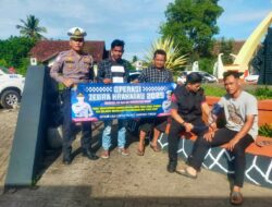 Tekan Laka Lantas, Kasatlantas Polres Lampung Tengah Lakukan Rampcheck dan Pemeriksaan Kesehatan Sopir
