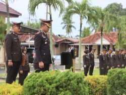 Polres Lampung Tengah Gelar Upacara Peringatan Hari Pahlawan 2025 : Teladani Semangat Pengorbanan untuk Bangsa