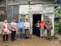 Baznas Lampung Barat Salurkan Bantuan Sembako Bagi Penderita Stunting 