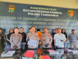 Korupsi Dana Desa Rp1 Miliar Kakon Atar Lebar di Ringkus Unit Tipikor Satreskrim Polres Tanggamus 