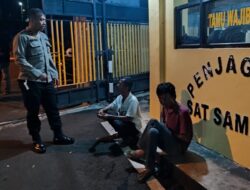 Terima Laporan Masyarakat, Pamapta III Polres Tanggamus Gerak Cepat Tangani Pria Tergeletak di Jalan Batu Kramat
