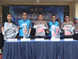 Polisi Bekuk 3 Pencuri Kabel PLN Sepanjang 24,5 Km di Jalinsum Way Kanan Kerugian Capai Miliaran Rupiah