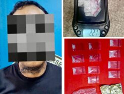 11 Paket Sabu Diamankan, Pria ini Ditangkap Satres Narkoba Polres Lampung Tengah