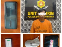Kurang dari 10 Jam, Tekab 308 Polsek Bumiratu Nuban Ringkus Pelaku Curas terhadap Mantan Istri
