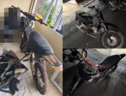 Polisi Bekuk Diduga Pelaku Curat Sepeda Motor di Rebang Tangkas