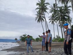 Kapolsek Kota agung Pimpin Langsung Olah TKP Insiden Tenggelamnya Dua Remaja di Pantai Cukuh Batu