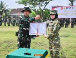 Bupati Nanda Hadiri Pembukaan Program TMMD ke-127 Kodim 0421/Lampung Selatan