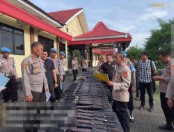 Polda Lampung Cek Senpi Anggota Hingga Amunisi di Polres Way Kanan