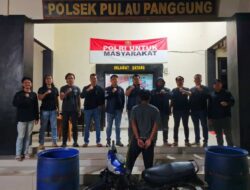 Tekab 308 Presisi dan Polsek Pulau Panggung Ungkap Pencurian Drum Penyaring Sampah Bendungan Batu Tegi