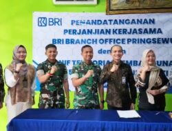 BRI dan Yonif 945/Pandu Pepadun Cakti Resmi Jalin Kerja Sama Perbankan