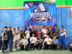 PBSI Way Kanan Sukses Gelar Turnamen Bulu Tangkis PORKAB 2026, 80 Atlet Siap Berlaga dan untuk jaring atli
