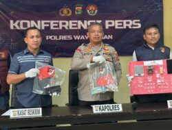 Polres Way Kanan Berhasil Bekuk Pelaku Tindak Pidana Penipuan, Narkotika Hingga Tambang Illegal