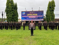 Wakapolres Way Kanan Pimpin Upacara Hari Kebangkitan Nasional Ke-118