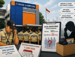 22 Satpam Tak Direkrut Kembali, Transparansi Rekrutmen Vendor Baru Bank Lampung Dipertanyakan