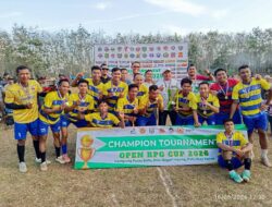 Open Turnamen Sepak Bola RPG Cup 2026, Perseneba Raih Gelar Juara
