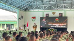 KEHANGATAN KUNJUNGAN KERJA PANGDAM XXI/RADIN INTEN DI KODIM 0427/WAY KANAN, PERKUAT KEMANUNGGALAN TNI DAN RAKYAT