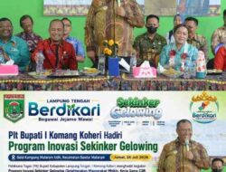 Sekinker Gelowing Diluncurkan, Komang Koheri Perkuat Perang Lawan Kemiskinan dan Stunting di Lampung Tengah