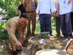 Pembangunan Kantor Pelayanan Haji dan Umroh Lampung Barat Dimulai