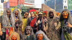 Mengusung Tema Pesona Bumi Sekala Bekhak, Lampung Barat Juara Karnaval 2026