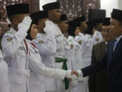50 Anggota Paskibraka Lampung Barat 2026 Dikukuhkan 