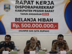 Cabor Pesisir Barat Keluhkan Tak Dapat Anggaran, Kemana Dana Hibah Rp.500 Juta Disporaparekraf? 