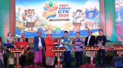 Dihadiri 15 Kabupaten Kota Bupati Parosil Buka Festival Kreasi GTK Provinsi Lampung