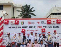 PMR Wira Putra Lampung Barat Juara 3 Lomba Tandu Darurat Provinsi Lampung