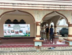 BAZNAS Lampung Barat Gelar Gerakan Masjid Bersih